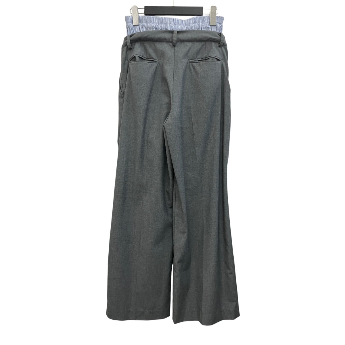 【DOUBLE WAIST TROUSERS】ダブルウエストトラウザーパンツ12410715