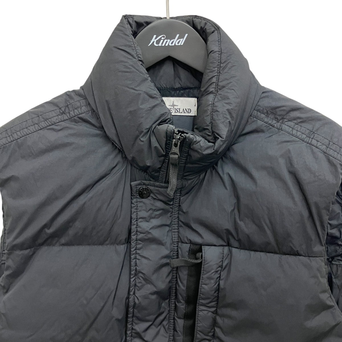 GARMENT DYED CRINKLE REPS RECYCLED NYLON DOWN ダウンベスト