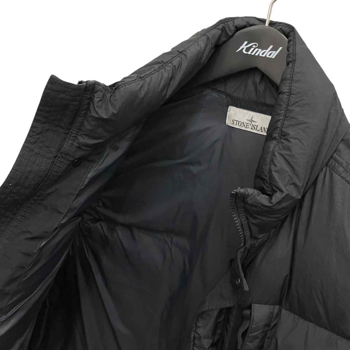 GARMENT DYED CRINKLE REPS RECYCLED NYLON DOWN ダウンベスト