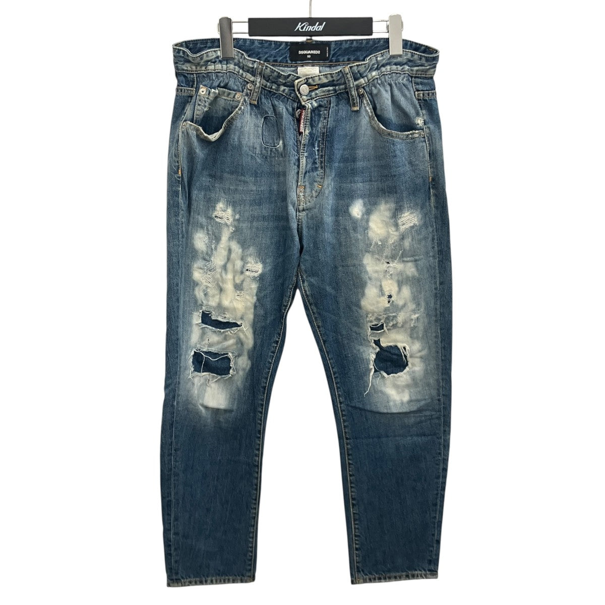 15SS ダメージ加工デニムパンツ