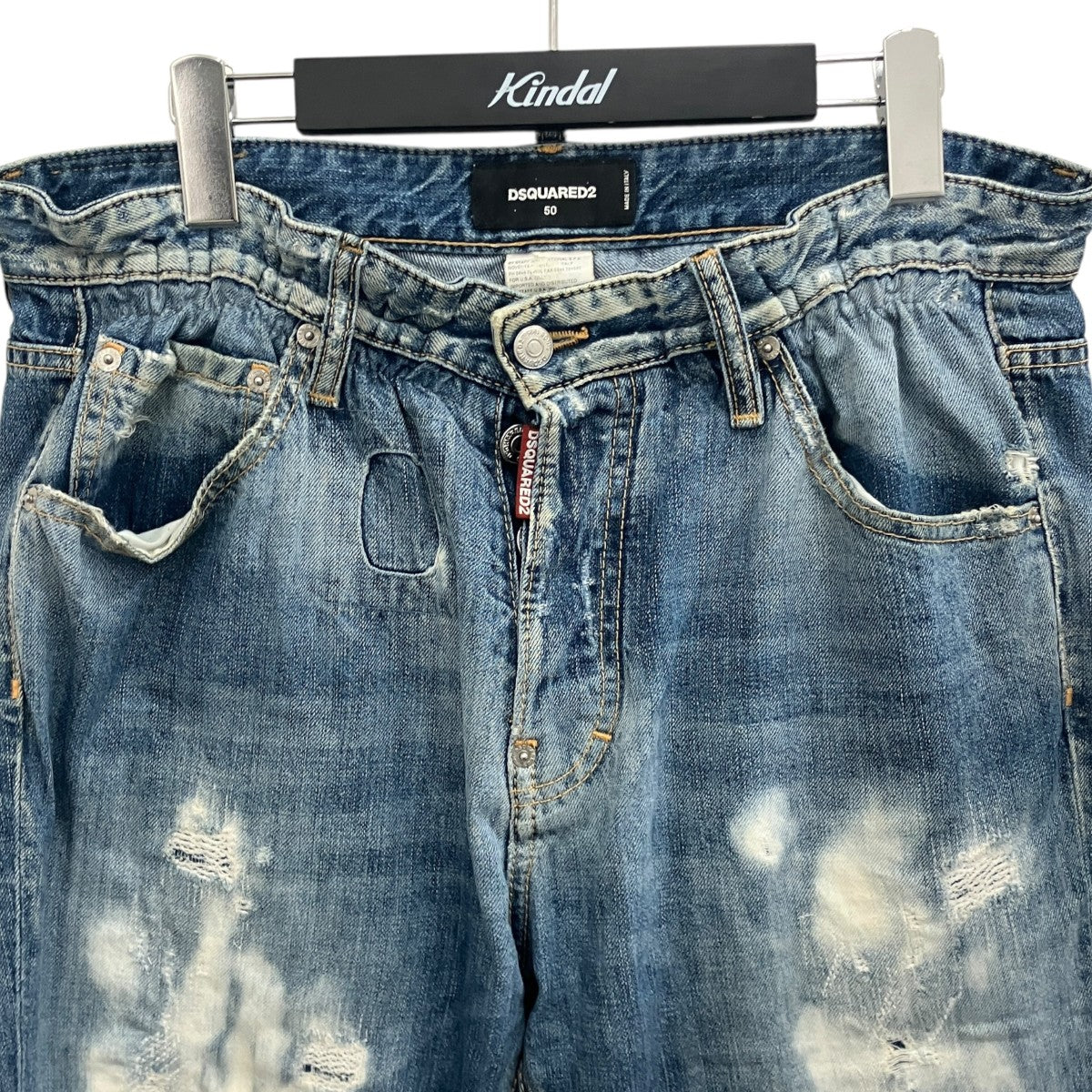 15SS ダメージ加工デニムパンツ
