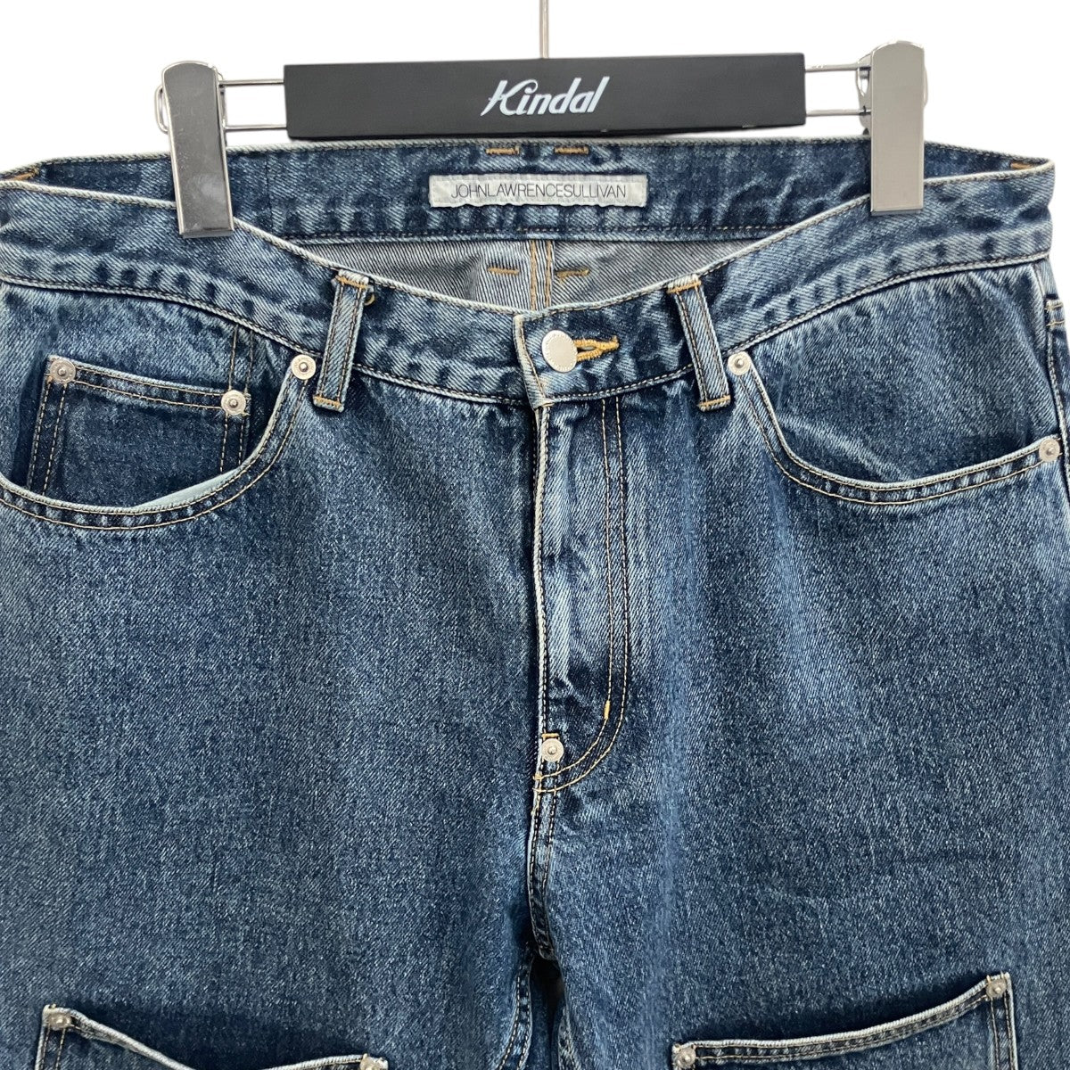 WASHED DENIM FRONT POCKET PANTS フロントポケットデニムパンツ