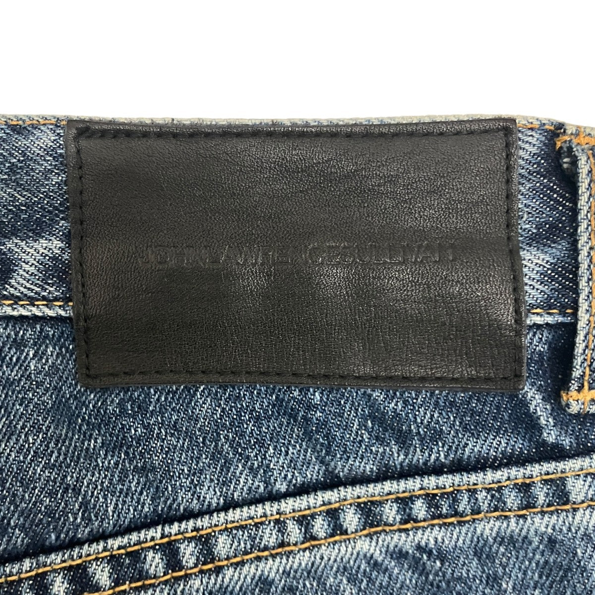 WASHED DENIM FRONT POCKET PANTS フロントポケットデニムパンツ