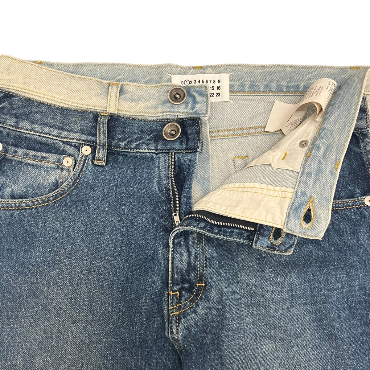 19AW Splicing Denim Pants  再構築デニムパンツ
