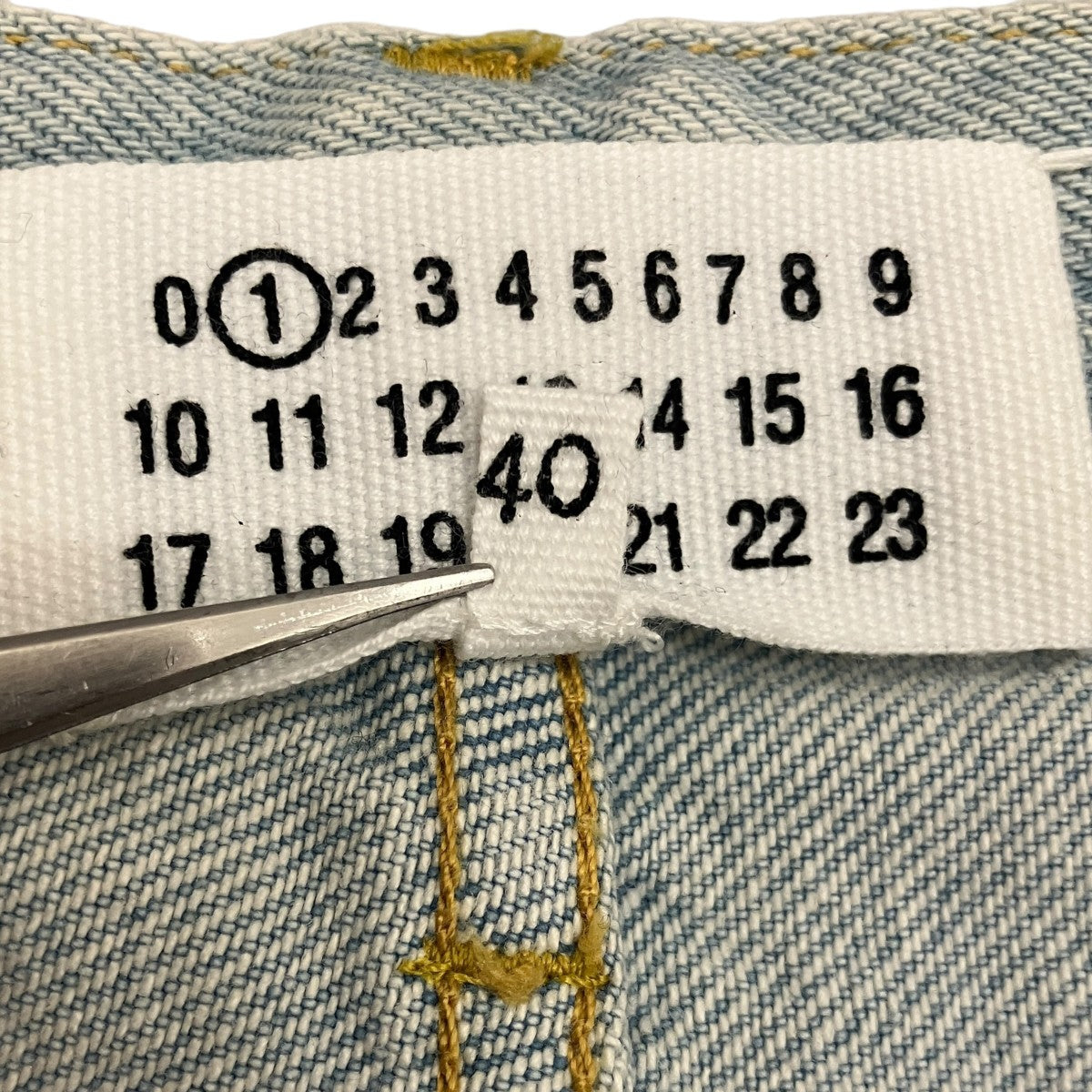 19AW Splicing Denim Pants  再構築デニムパンツ