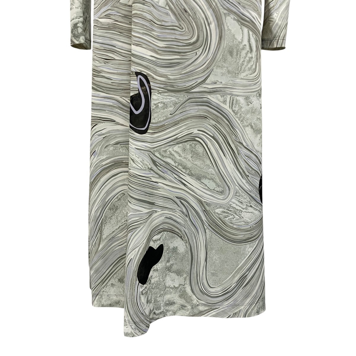 25AW【MARBLE PRINT JERSEY DRESS】マーブルプリント ジャージーワンピースMM25FW-JS075