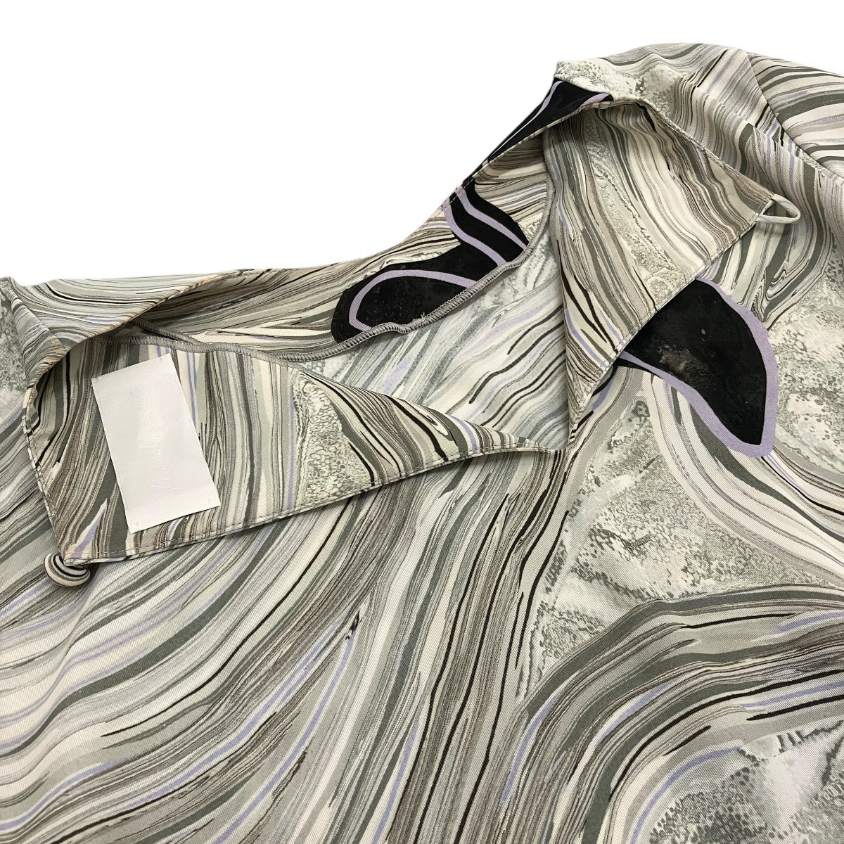 25AW【MARBLE PRINT JERSEY DRESS】マーブルプリント ジャージーワンピースMM25FW-JS075