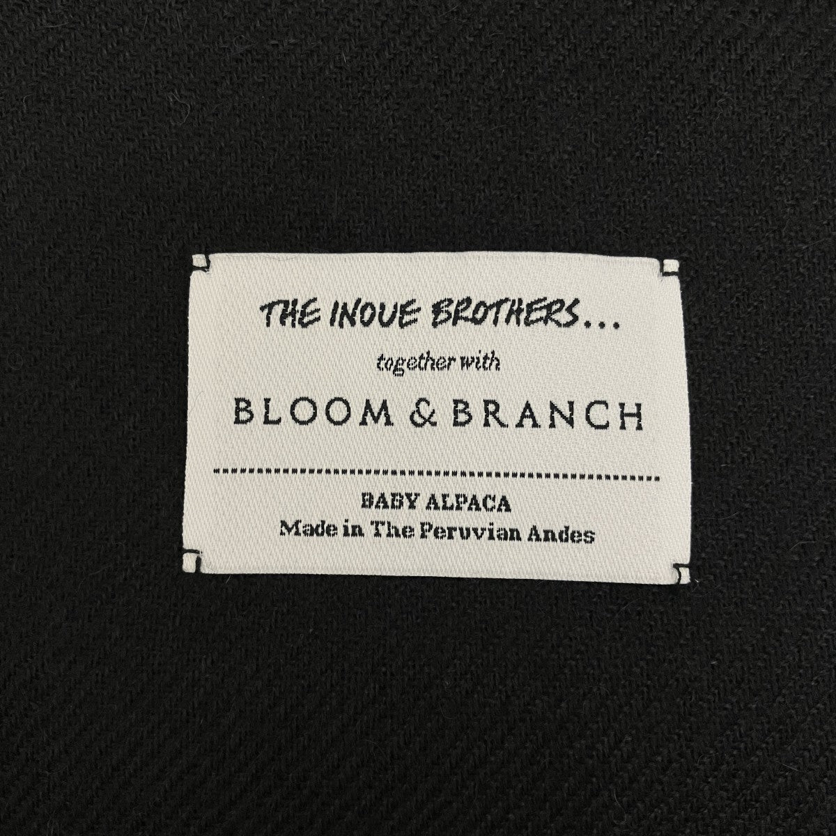 【BLOOM＆BRANCH別注】マフラー