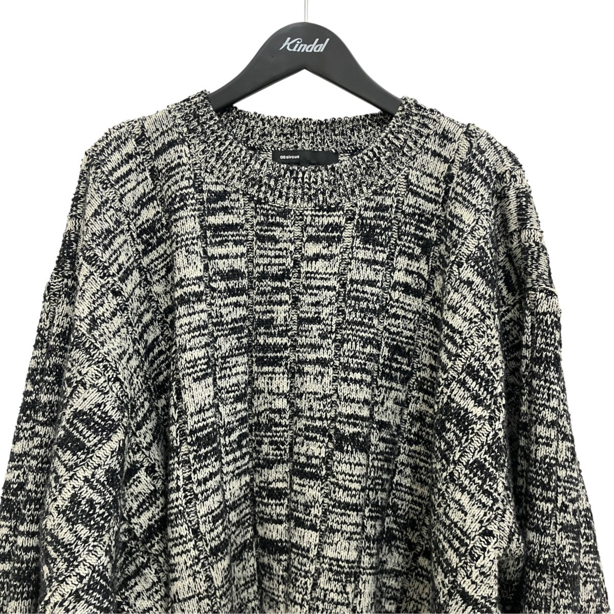 ウールメランジローゲージセーターS23AW-KN02