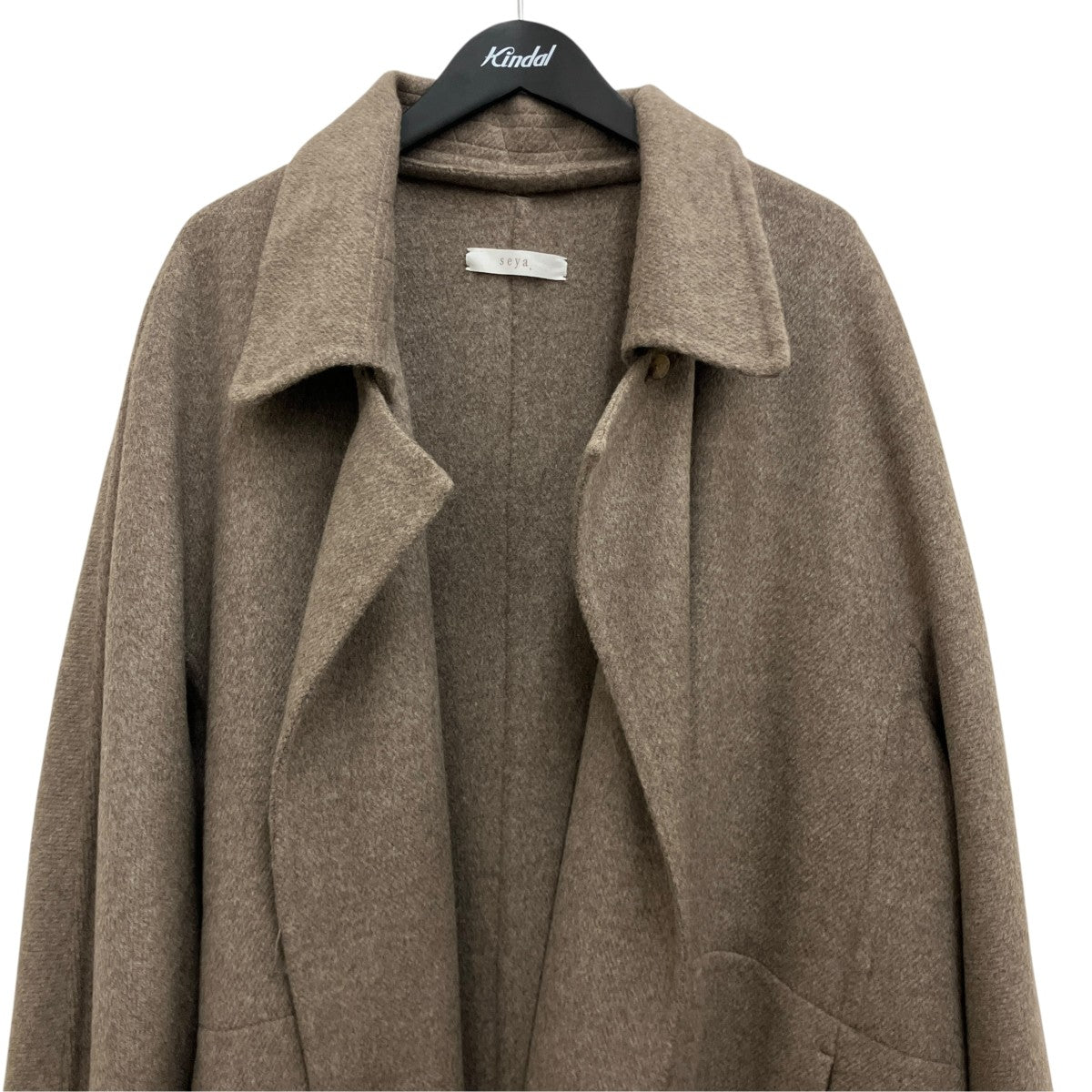 【DOUBLE FACE YAK COAT】ロングコートGY74