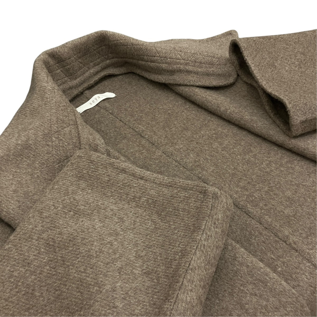 【DOUBLE FACE YAK COAT】ロングコートGY74