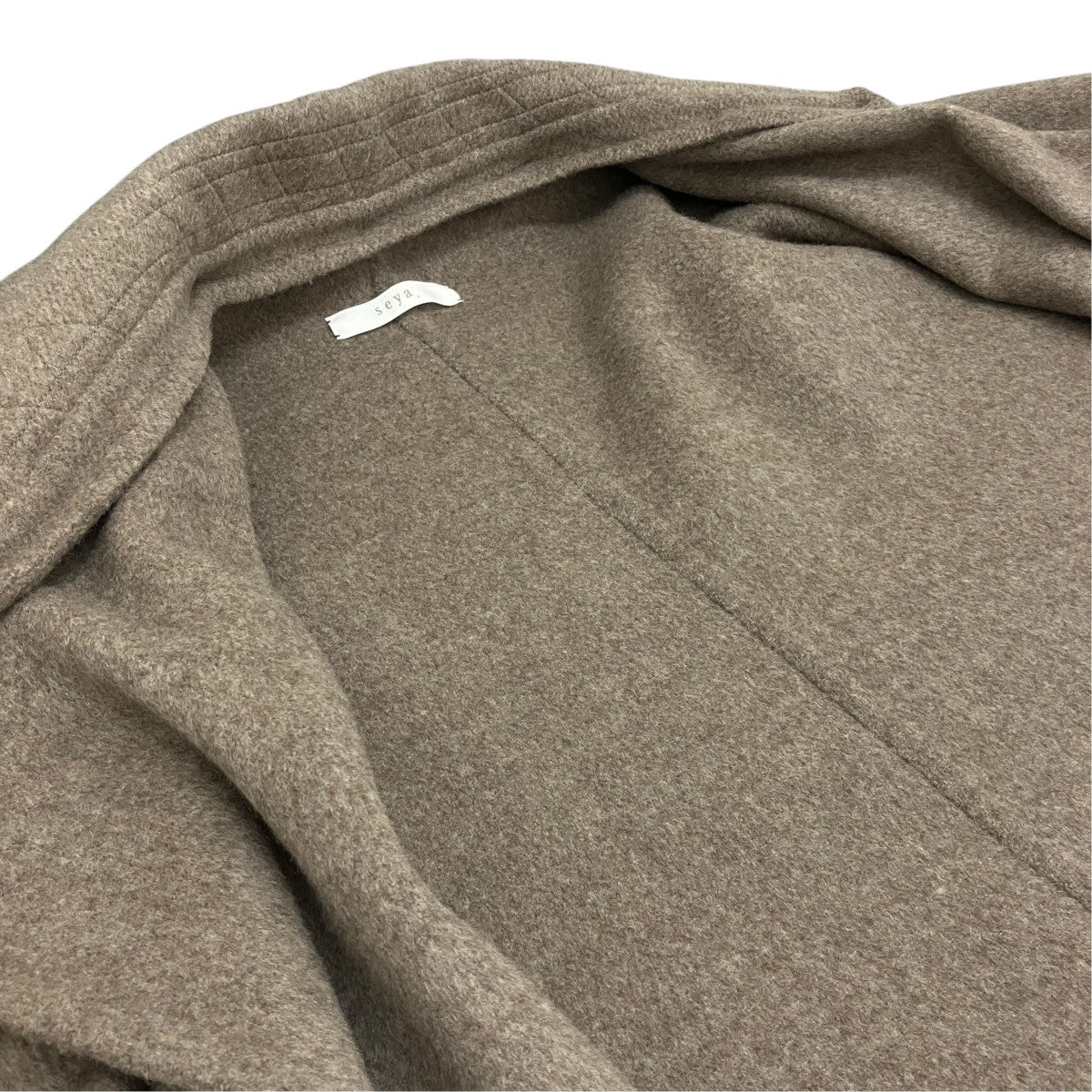 【DOUBLE FACE YAK COAT】ロングコートGY74
