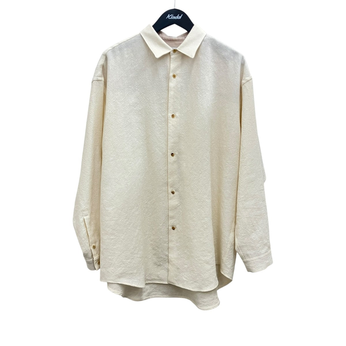 【ARLES WOOL LINEN OVER SIZED SHIRT BLOUSON】オーバーサイズシャツBBZ2002407A0002
