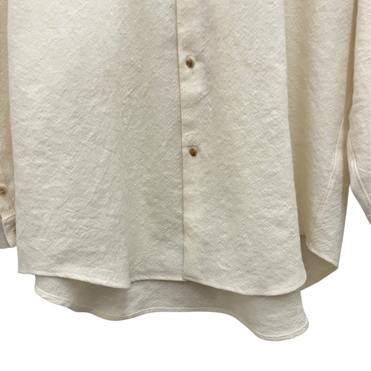 【ARLES WOOL LINEN OVER SIZED SHIRT BLOUSON】オーバーサイズシャツBBZ2002407A0002