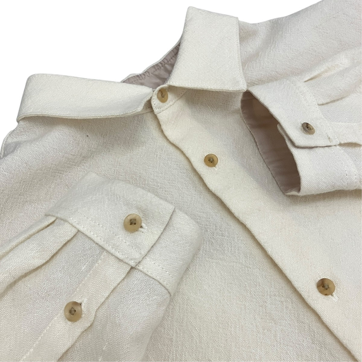 【ARLES WOOL LINEN OVER SIZED SHIRT BLOUSON】オーバーサイズシャツBBZ2002407A0002