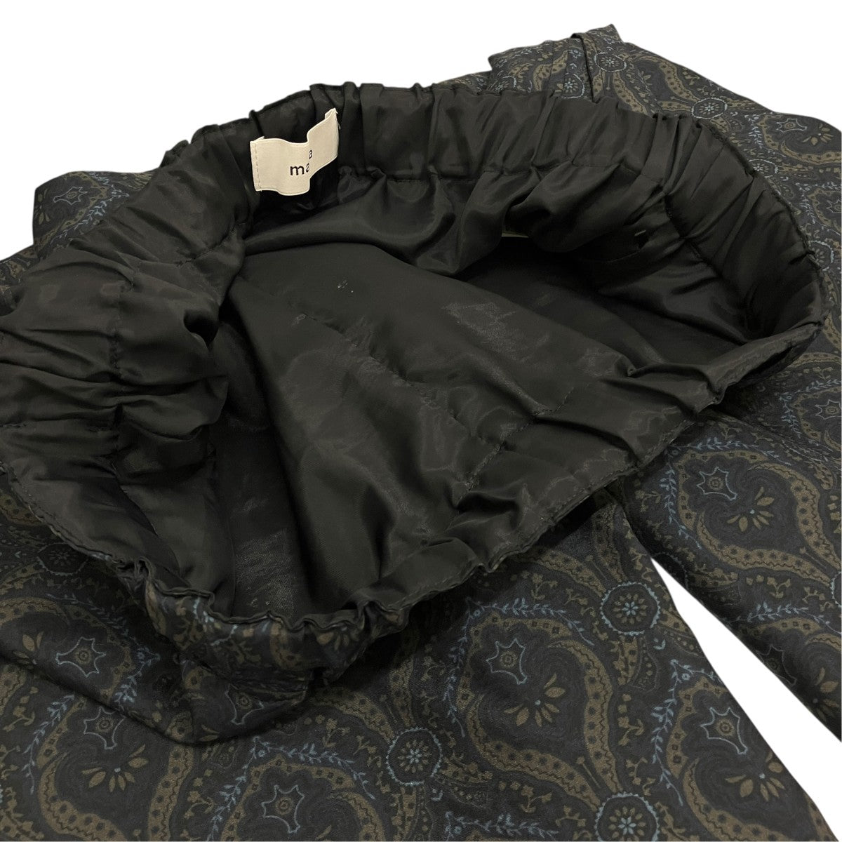 【SILK PANTS - HABUTAE SILK】シルクイージーパンツM24A-13PT01C