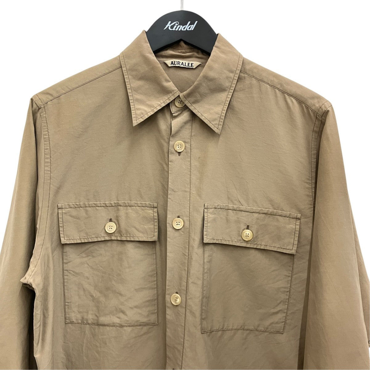 【SILK COTTON CLOTH BIG SHIRTS】シルクコットンシャツA20SS01SL