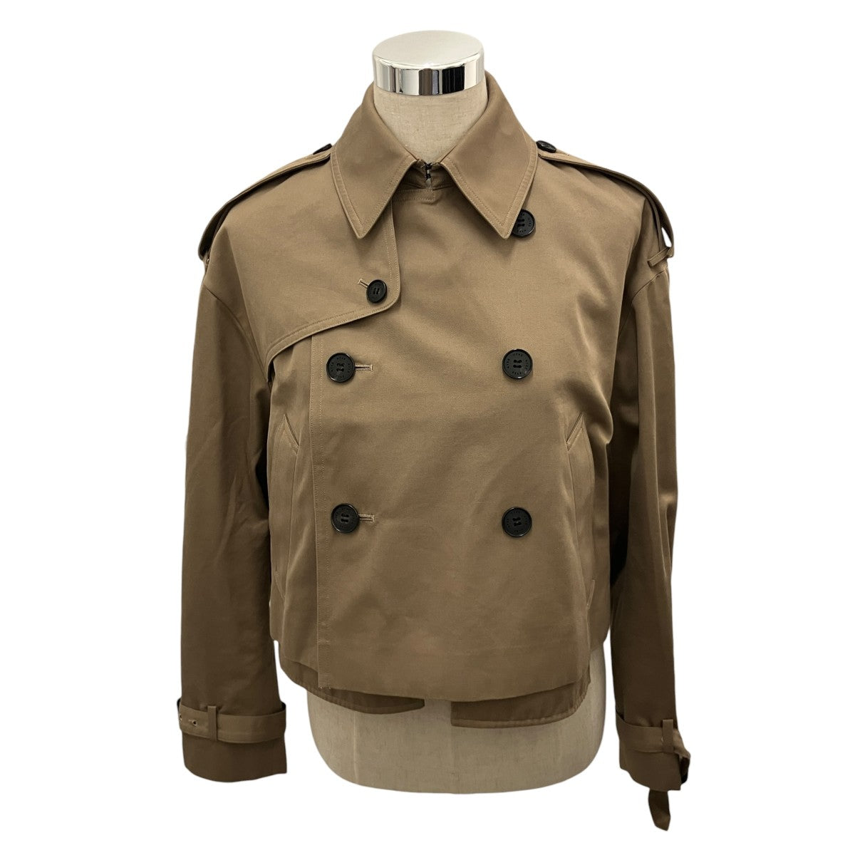 【CROPPED TRENCH COAT】クロップドトレンチコート252-17556