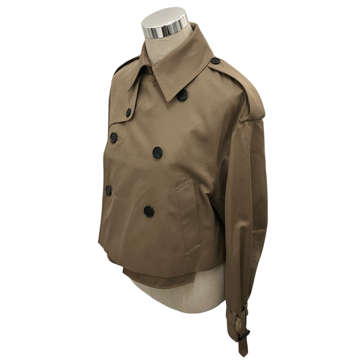 【CROPPED TRENCH COAT】クロップドトレンチコート252-17556