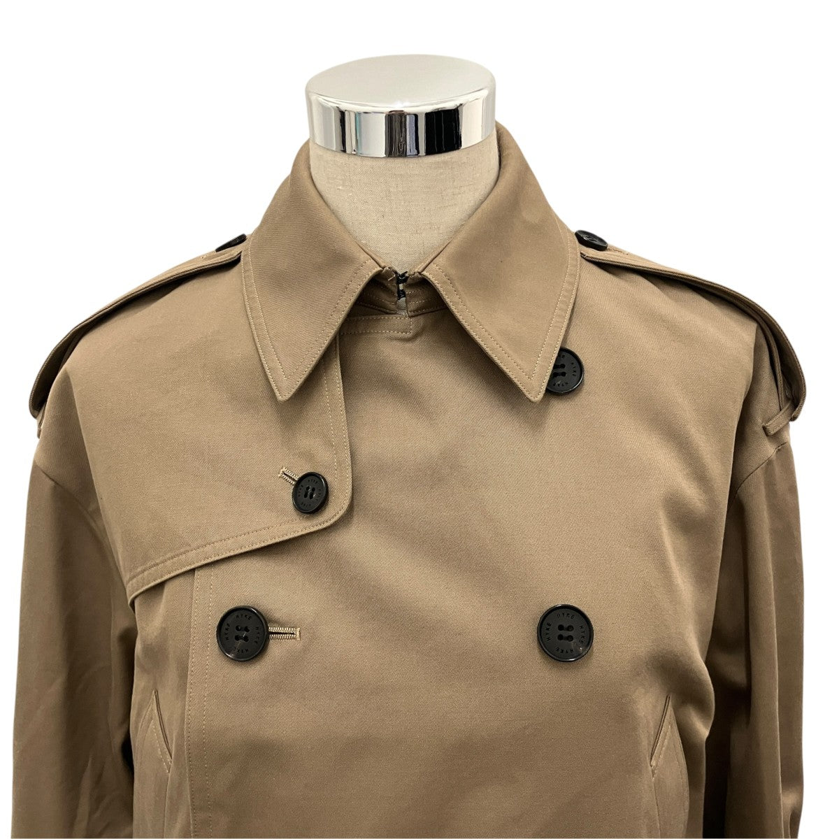 【CROPPED TRENCH COAT】クロップドトレンチコート252-17556