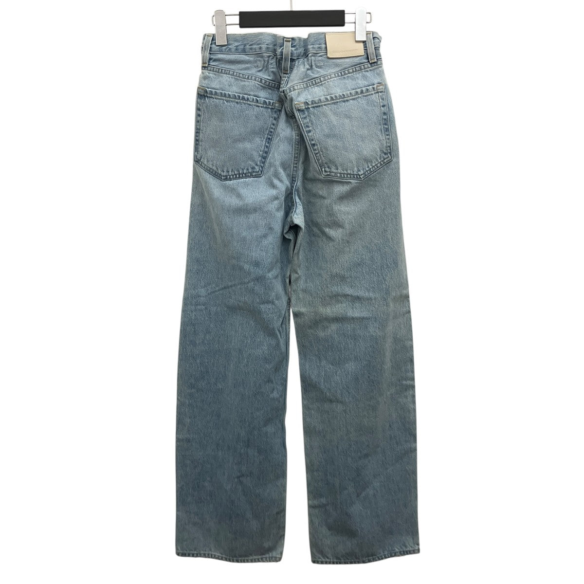 【GWENDOLINE SCRUNCH JEAN】ワイドレッグデニムパンツ2164B-3011