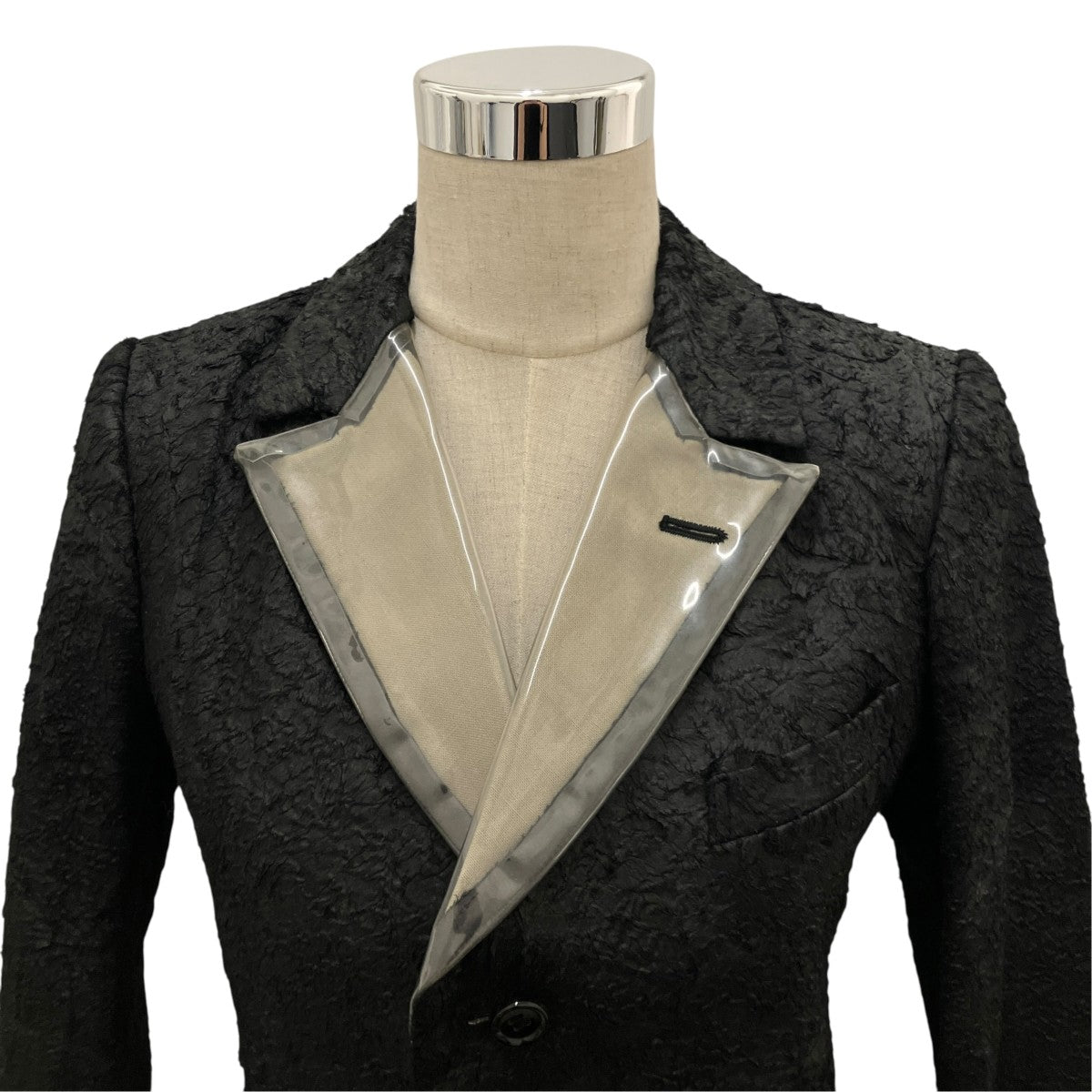 【AD2005】ラペルビニール切替ジャケットGQ-J203