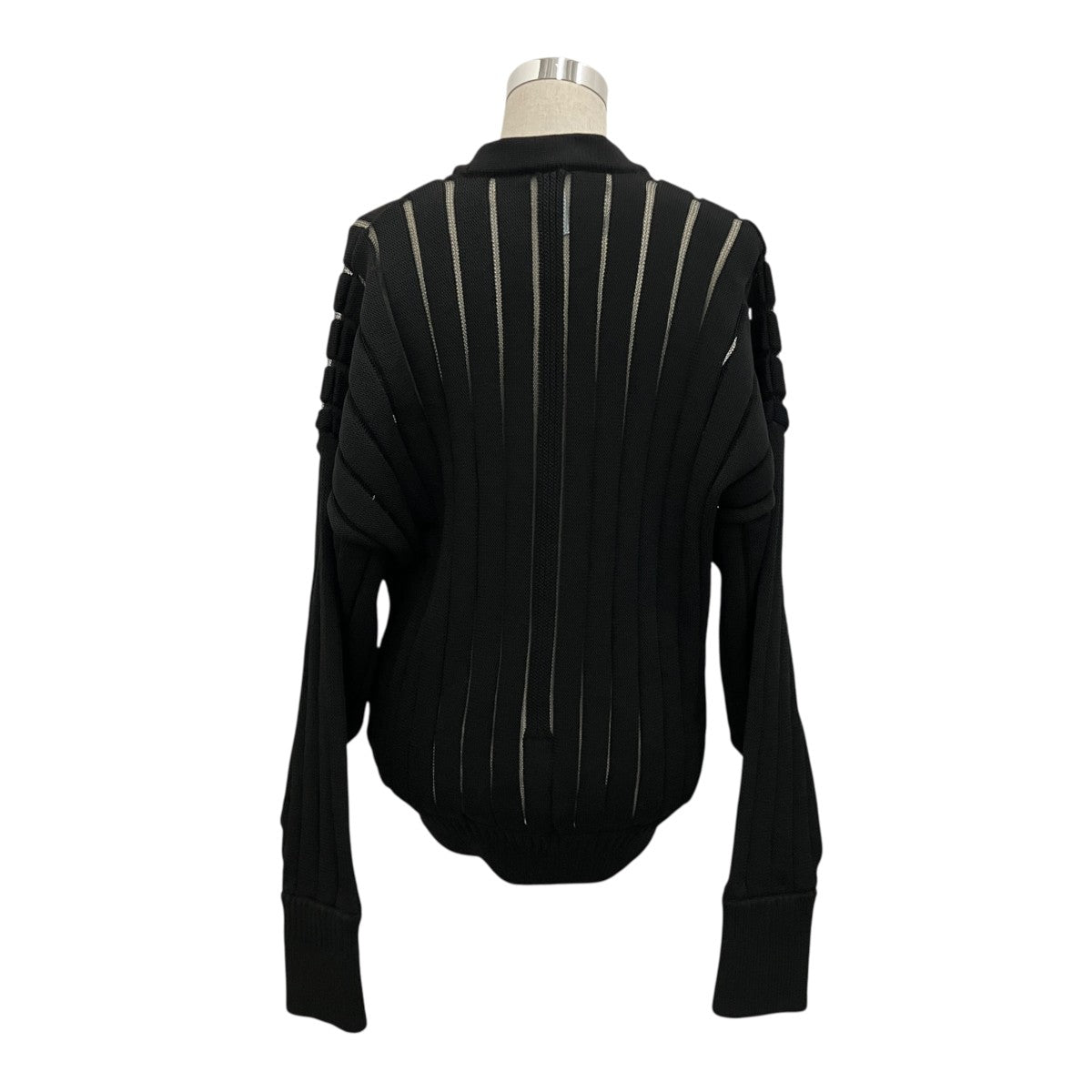 【LOUVER CARDIGAN】ポリエステルカーディガンCF005KE031