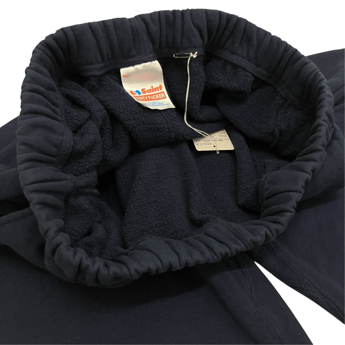 25AW【SAINT SWEAT PANTS NAVY】スウェットパンツSM-HR1-0000-062