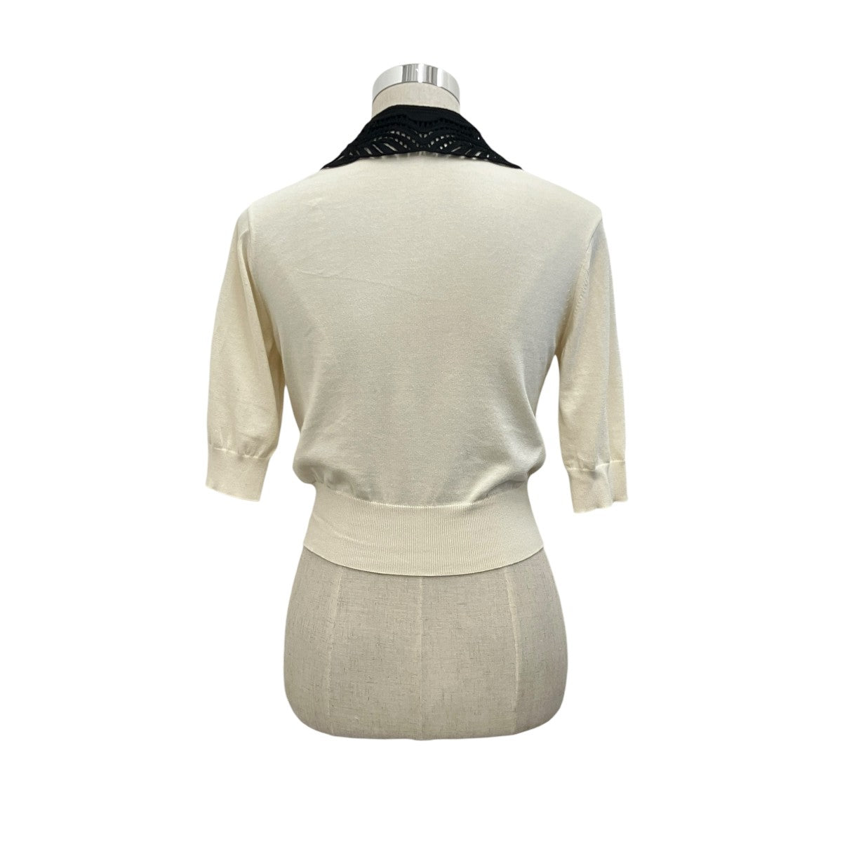 25FW【EMBROIDERY COLLAR KNITTED TOP】エンブロイダリーカラーニットトップMM25FW-KN037