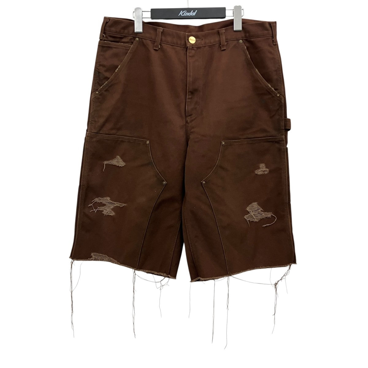 KAMIYA(カミヤ) 【BORO DUCK PAINTER BERMUDA SHORTS】ダブルニー