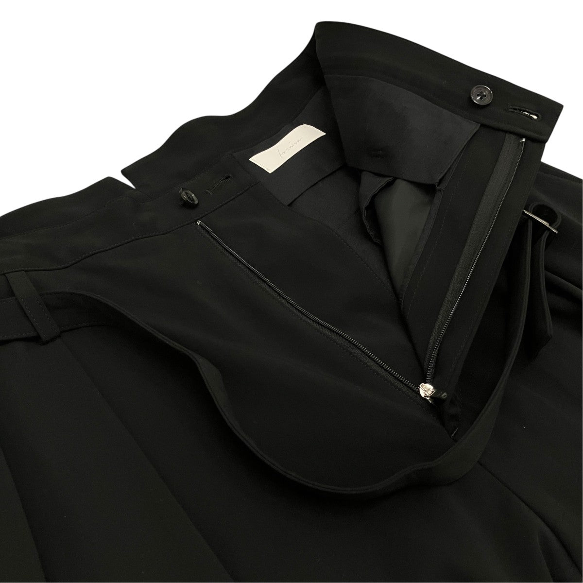 26FW【BELTED HIGH-WAIST BAGGY PANTS】バギーパンツIH-26FW-P061-NDC
