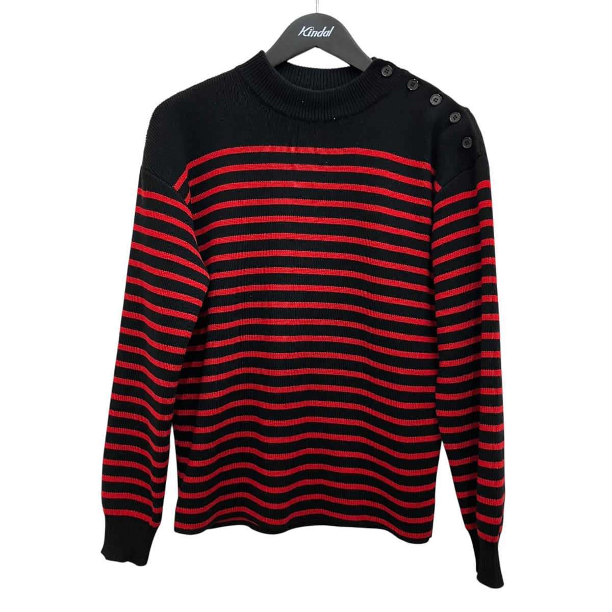 Saint Laurent Paris ボーダーニット392637 古着・中古-1枚目のアイテム画像