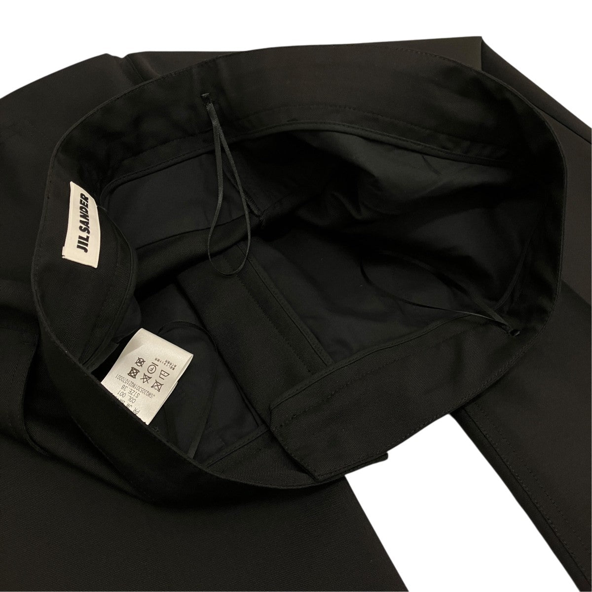 JIL SANDER 19SS トラウザーパンツ ブラック サイズ44 JIL SANDER(ジルサンダー) トラウザーパンツJSWQ305301 JSWQ305301