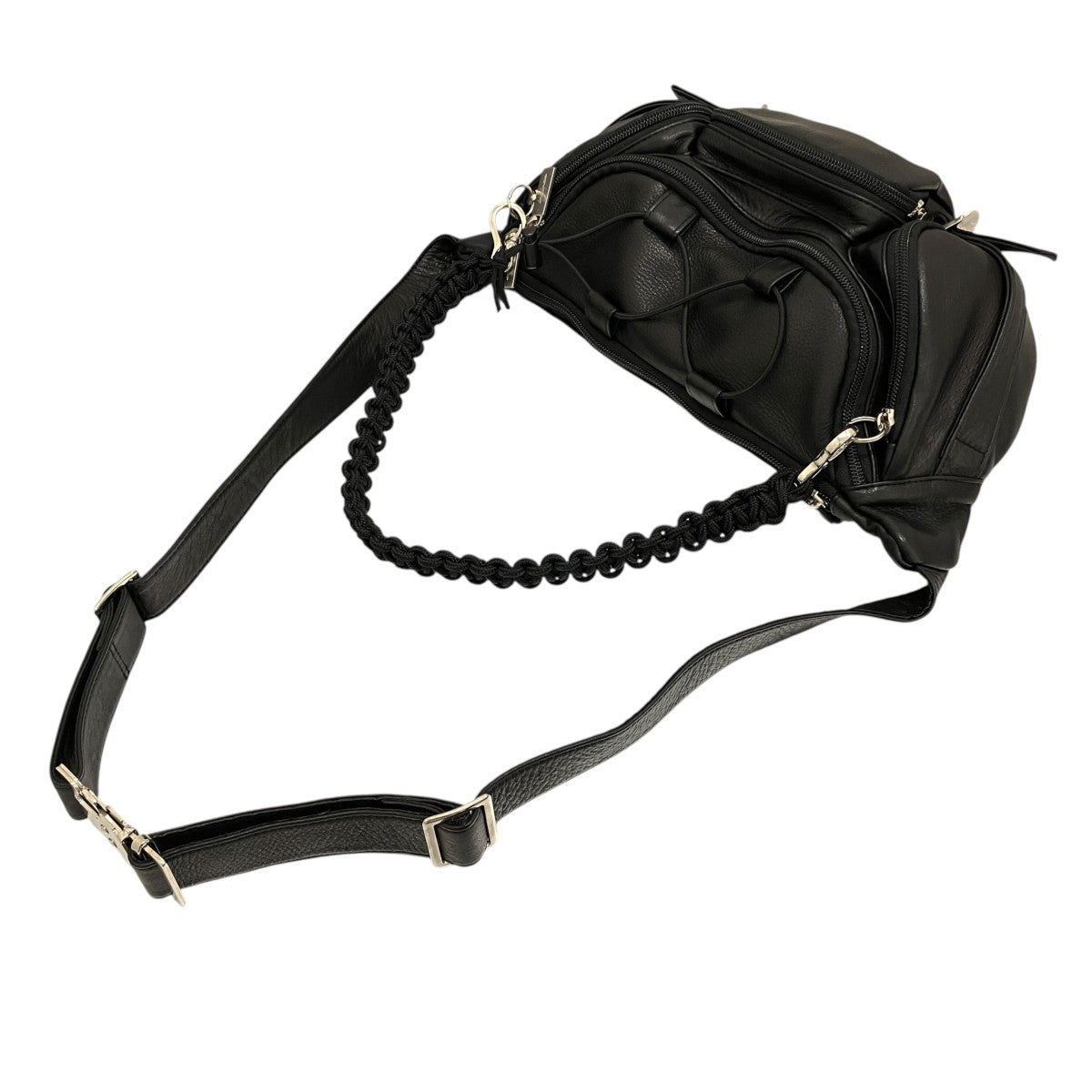 【SOFT OIL COW LEATHER BELT WAIST BAG】ベルトウエストバッグHK-I03-775