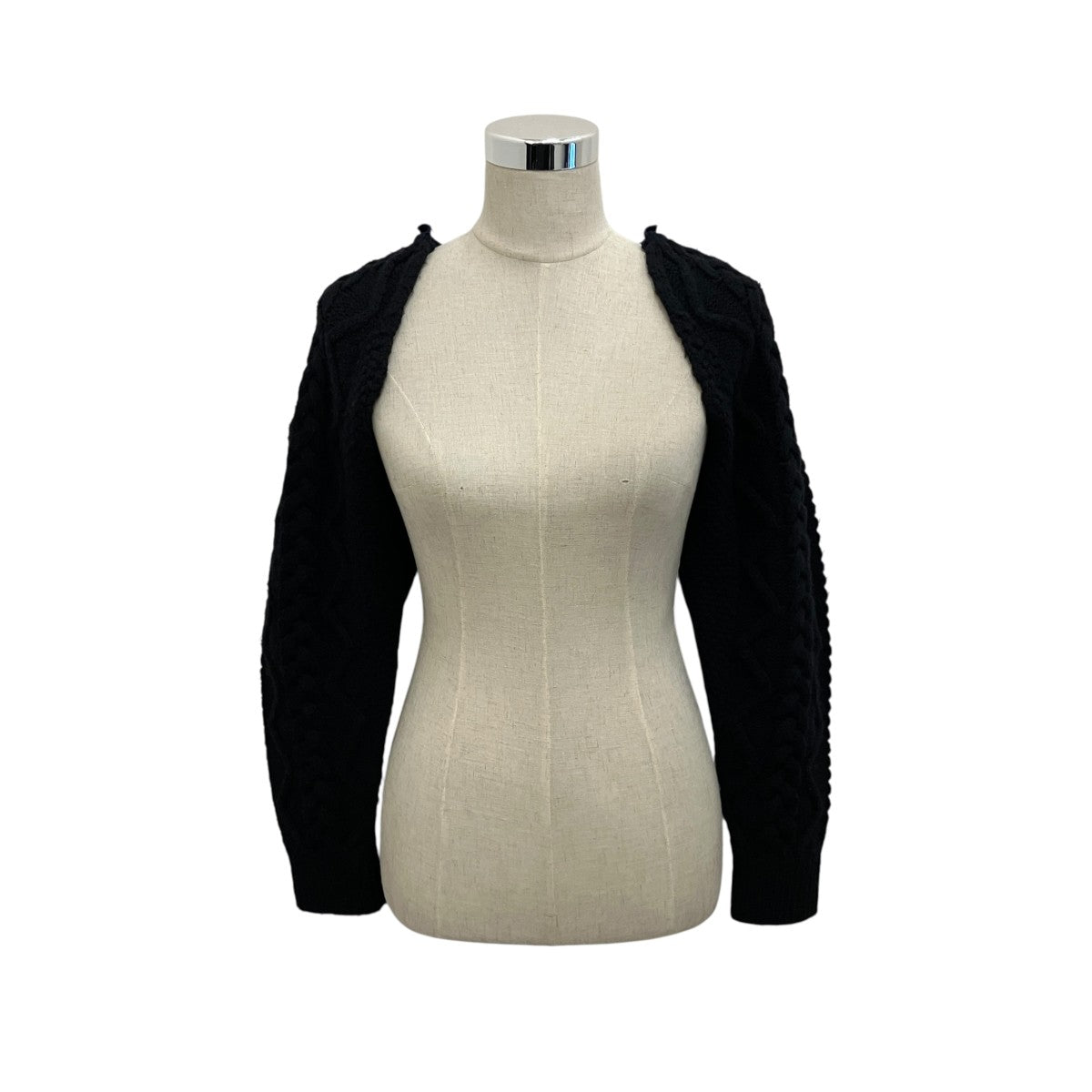 【FRENCH MERINO CABLE KNIT SLEEVES】ニットスリーブOEFL-UW150