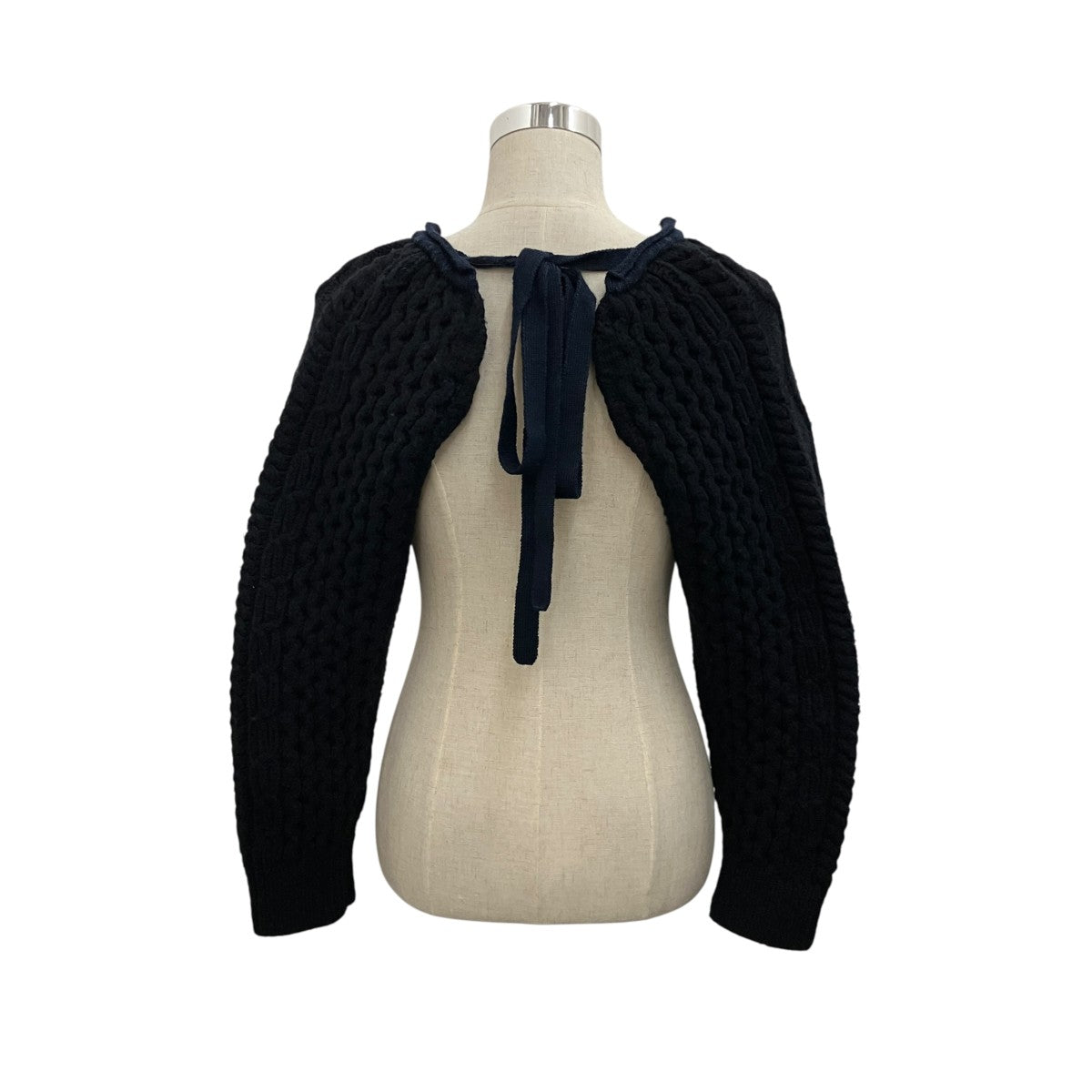 【FRENCH MERINO CABLE KNIT SLEEVES】ニットスリーブOEFL-UW150