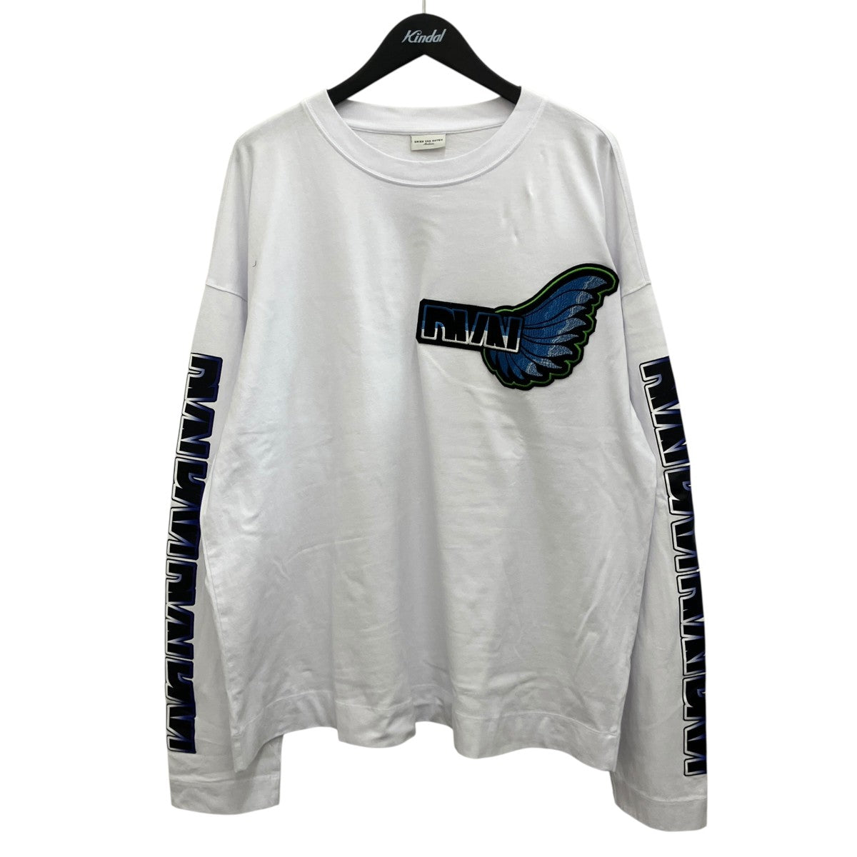 23SS【HEGLAND PR EMB 6603 M．K． JERSEY】ロングスリーブカットソー231-1581
