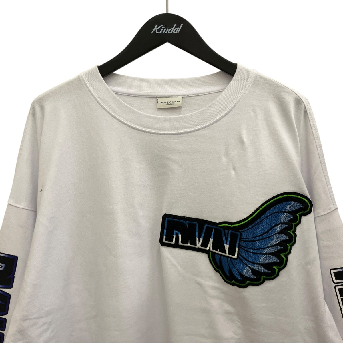 23SS【HEGLAND PR EMB 6603 M．K． JERSEY】ロングスリーブカットソー231-1581