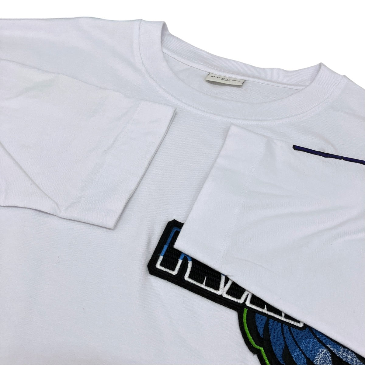 23SS【HEGLAND PR EMB 6603 M．K． JERSEY】ロングスリーブカットソー231-1581
