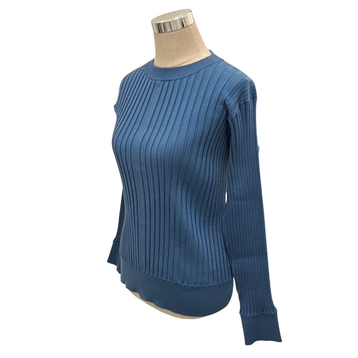 22AW【WIDE RIBBED SWEATER】ワイドリブニット222-11295