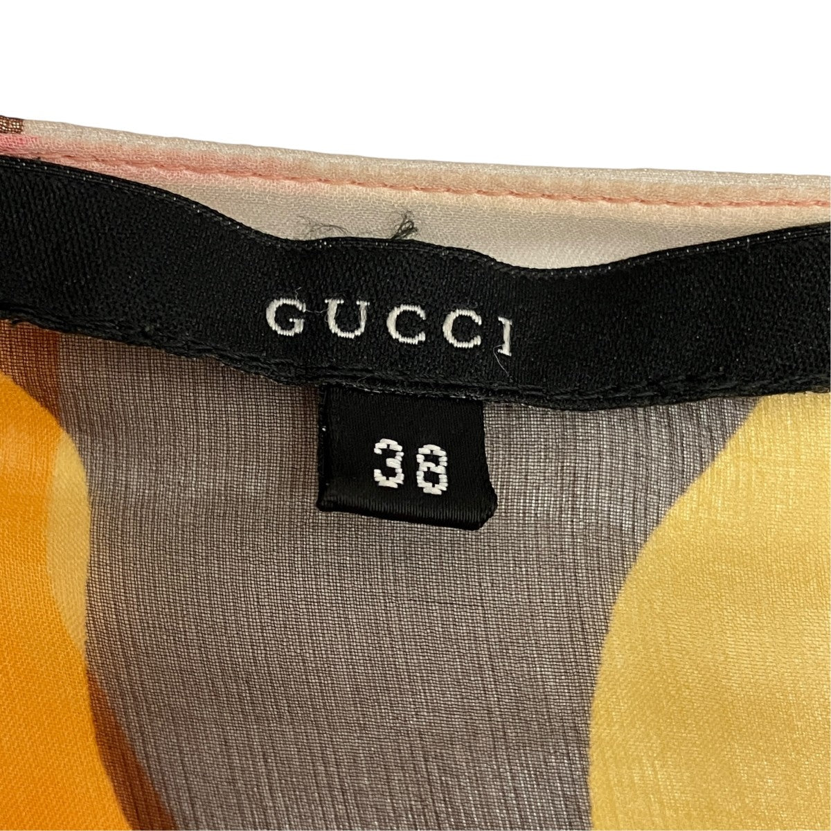 99SS【TOM FORD期】フローラルシアーシルクトップ203-1198-5026