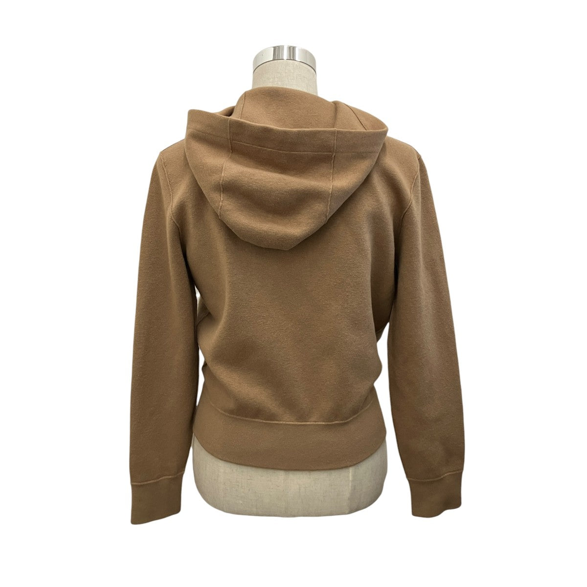 現行 美品 バーバリー TBモノグラム スウェット XXS ロゴ ワッペン 茶 BURBERRY(バーバリー) TBモノグラムロゴ刺繍 カシミヤ コットン