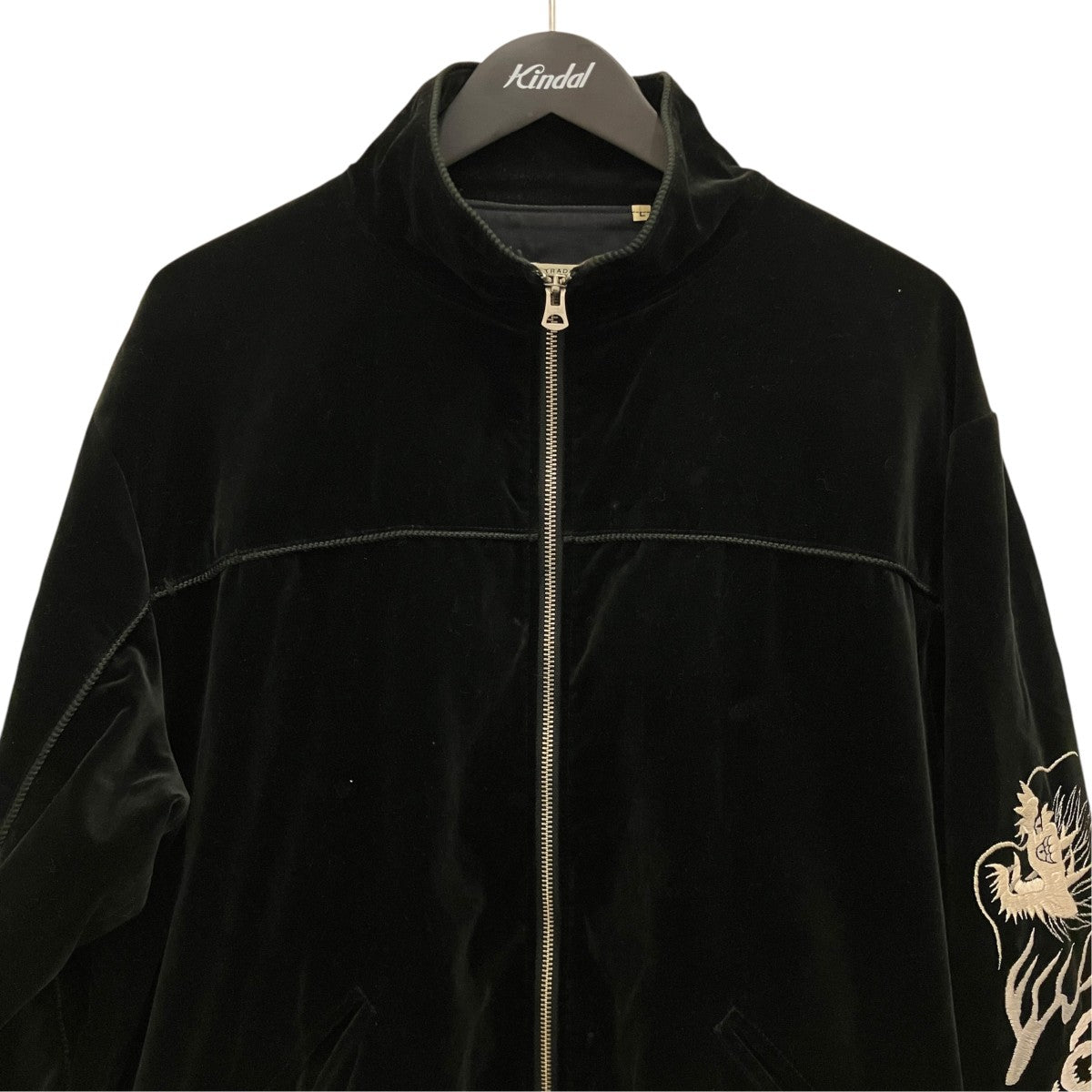 【VELVETEEN SUKA TRACK JACKET】別珍スカジャンGL14252