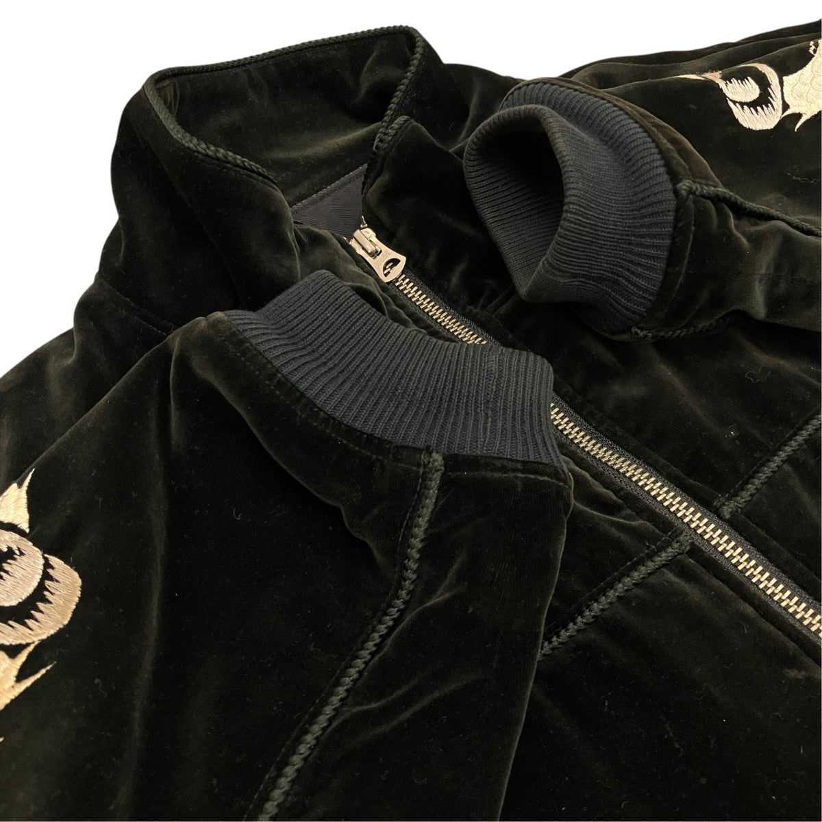 【VELVETEEN SUKA TRACK JACKET】別珍スカジャンGL14252