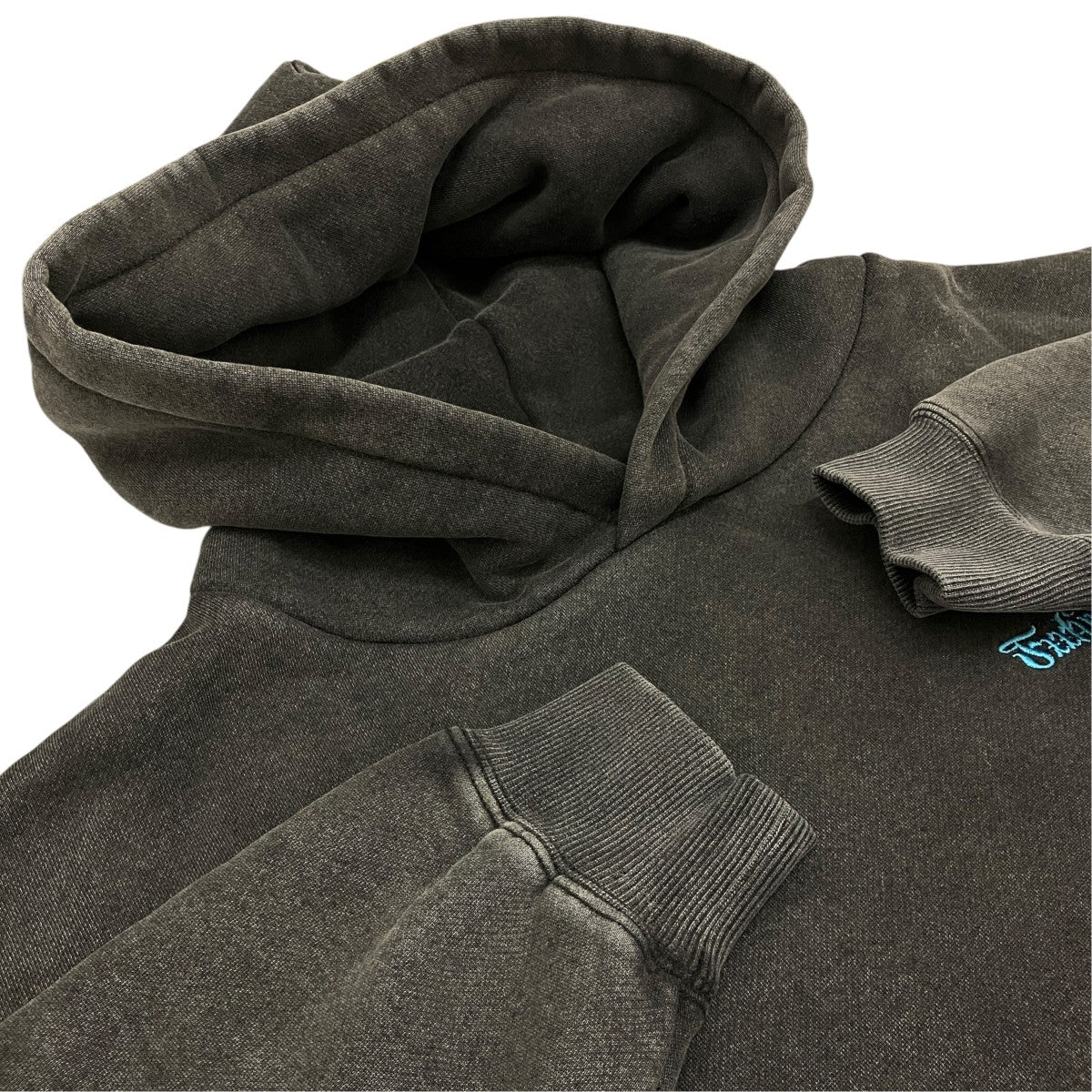 【FROST WASH CROSS RABBITS TATTOO HOODIE】プリントフーディー