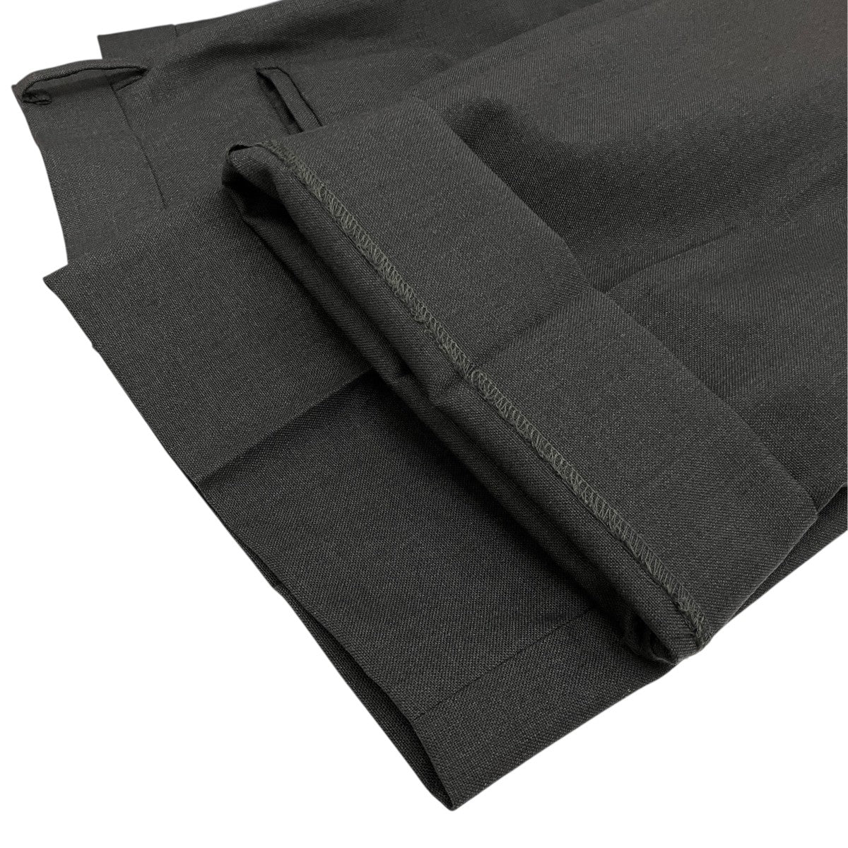 【BLUEFACED WOOL WIDE SLACKS】スラックスA21AP02BH