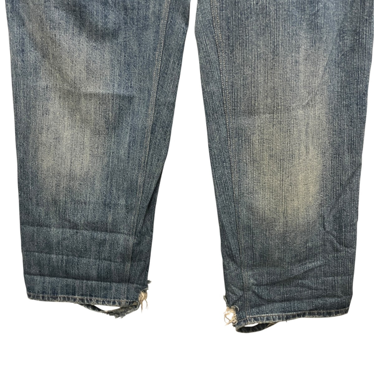 【Patchwork Loose Fit Wide-Leg Zipper Distressed Pants】切替パンツ746492