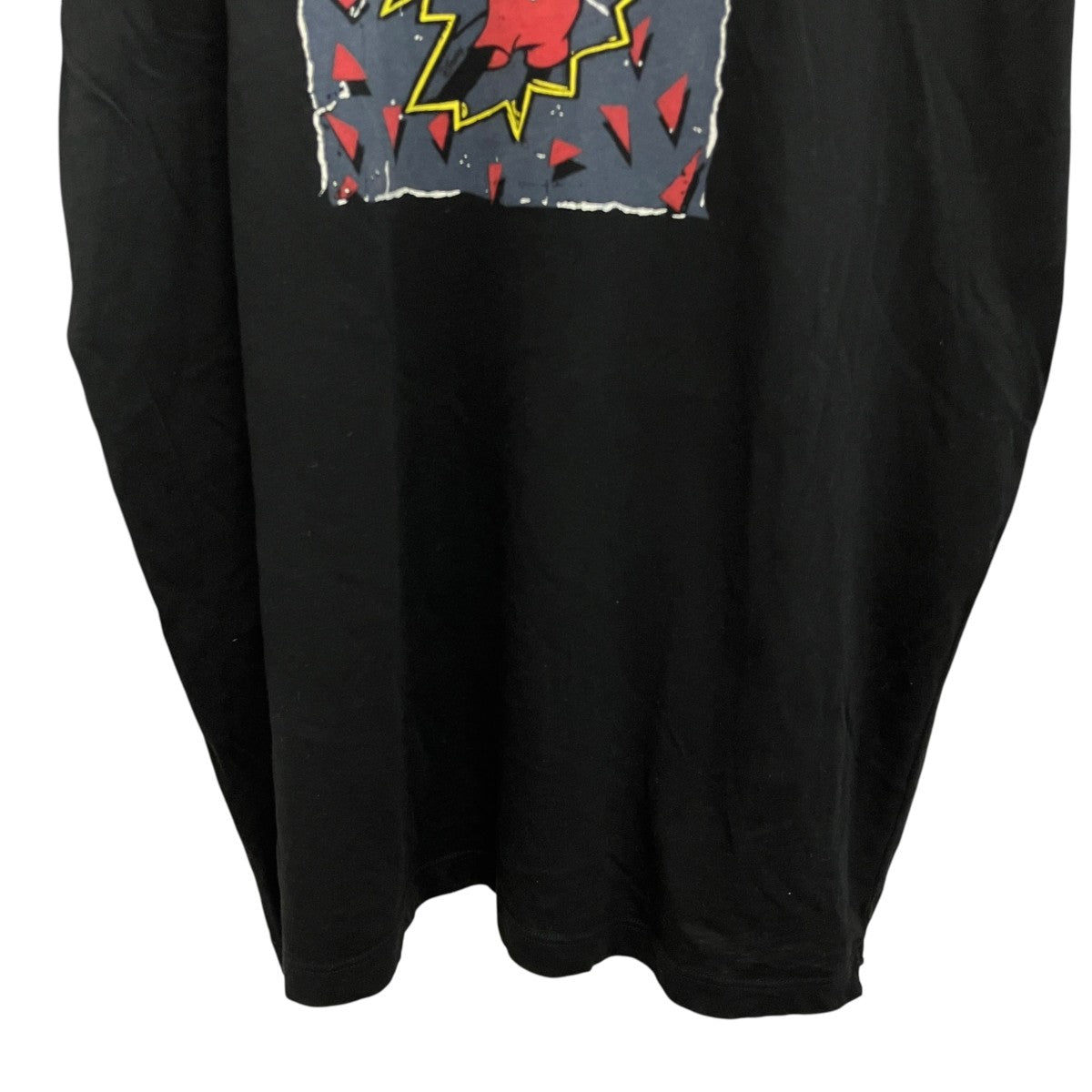 ミッキーマウスロゴ ラグラン7分丈 ベースボールTシャツ631806