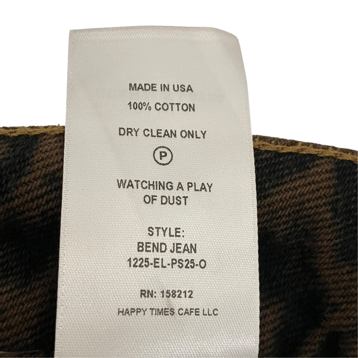 【BEND JEAN】加工ワイドデニムパンツ1225-EL-PS25-O