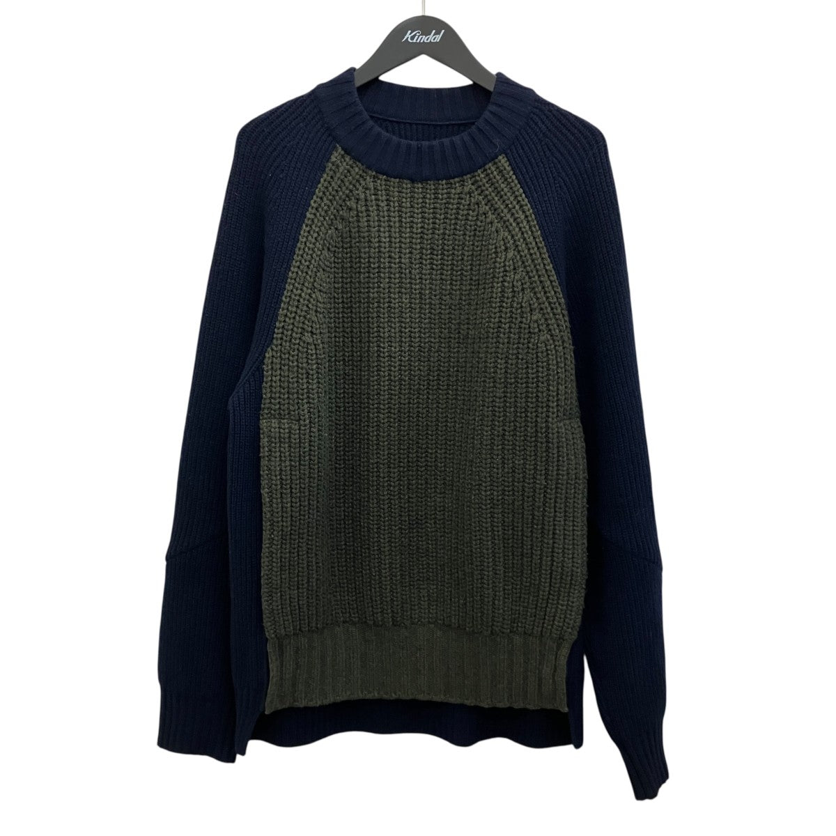 【WOOL KNIT PULLOVER】ウールニットプルオーバー21-02663M